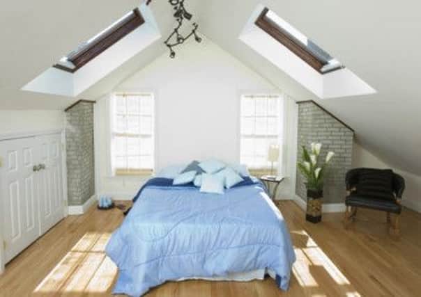 A loft which has been converted into a bedroom. PA Photo/thinkstockphotos.
