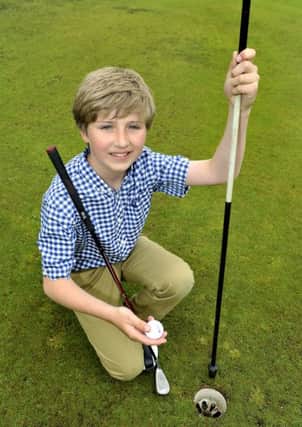 Jonathan Smith (10) got hole-in-one in Junior Boys competition at Lanark Golf Club
Lanark
24/6/13