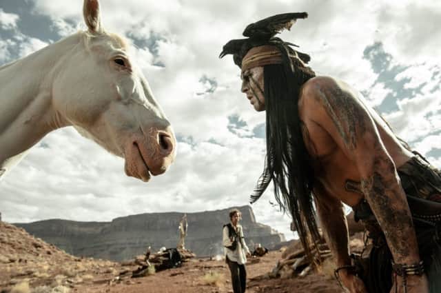 "THE LONE RANGER" - Armie Hammer, Johnny Depp

Ph: Peter Mountain

©Disney Enterprises, Inc. and Jerry Bruckheimer Inc.  All Rights Reserved.