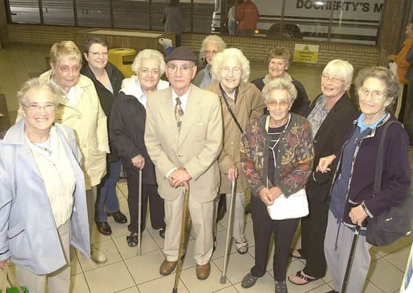 DAY TRIP: Members of Cumbernauld Arthritis Care Group are pictured before they set off on a day trip to Strathpeffer in September 2003.