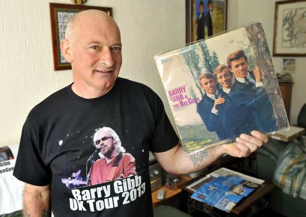 Willie Barr from Forth with the final record for his Bee Gees collection bought via an Australian seller
20/9/13
