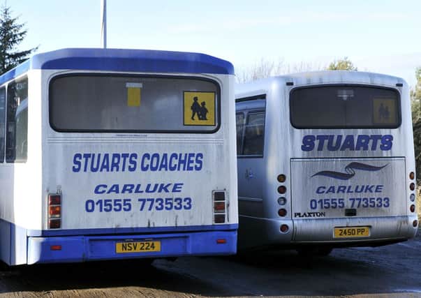 Under fire...but a spokesperson for Stuarts Coaches said the company had little option but to hike prices