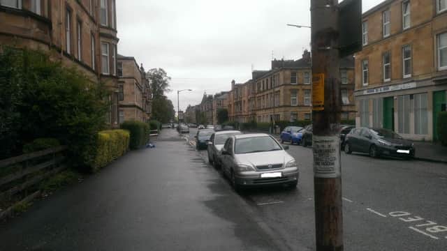 Kenmuir Street, where the attempted abduction took place.