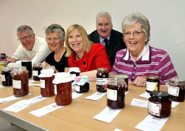 Under inspection...the Jampionships are judged by Jam Festival committee members on Saturday (Pic Lindsay Addison)