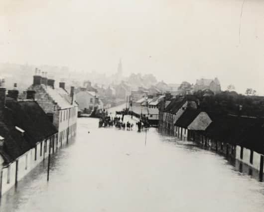 Eastside in flood - 1897