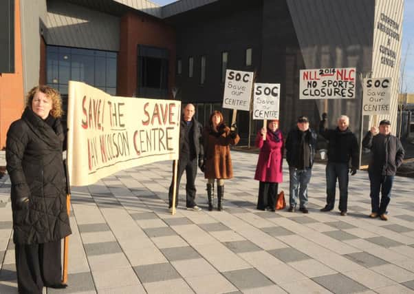 Protesters successfully saved the Iain Nicolson Centre