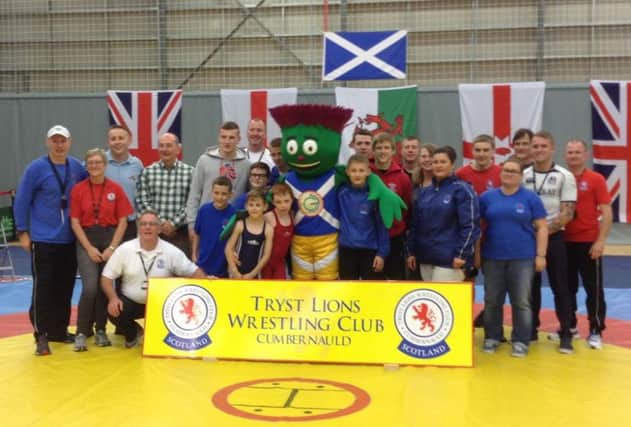 Clyde visits Tryst Open.