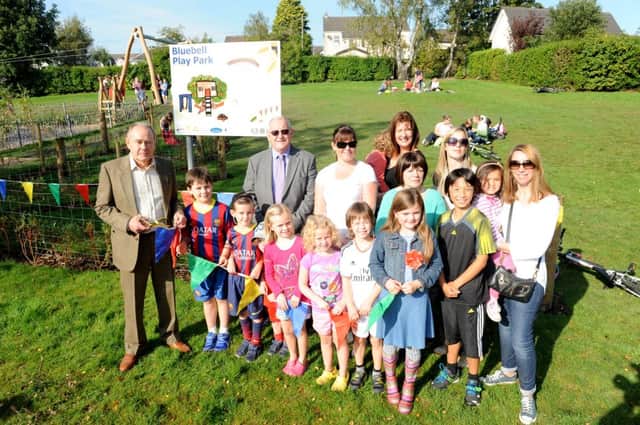 Official opening of Bluebell Playpark