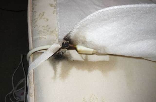Faulty electric blankets are dangerous