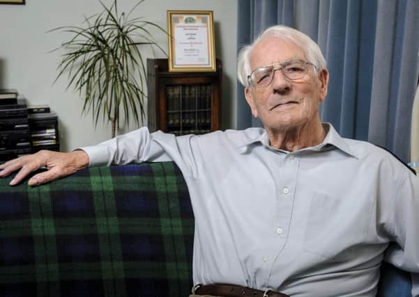 Tom Dick, now 98,  remembers the VC winners  -  Picture by Andrew Wilson