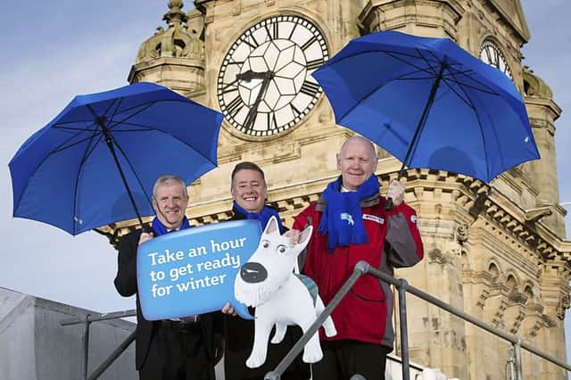 Transport Minister Keith Brown re-launches the Get Ready for Winter campaign at the Balmoral Hotel