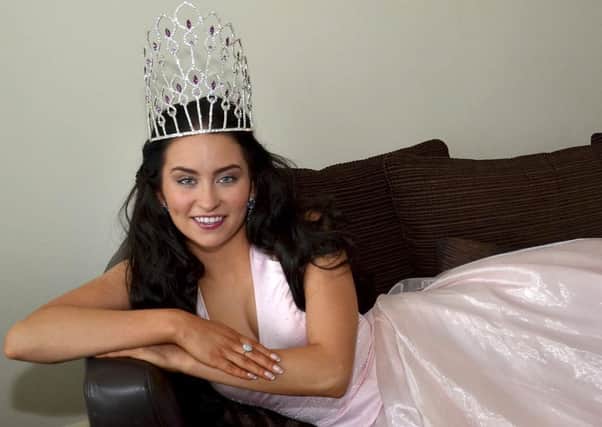 Crowning glory...Beauty queen Sinead McQuade (pic by Rodger Price)