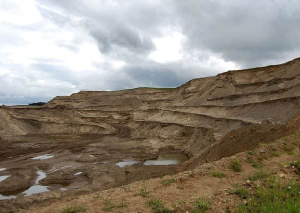 Quarry...before the extension takes place