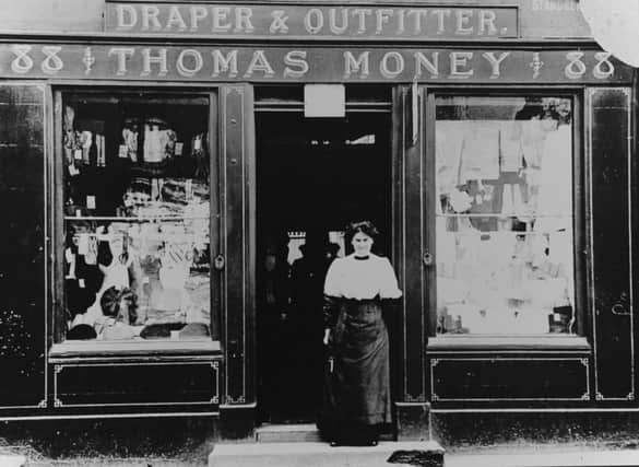 A Kirkintilloch drapers shop