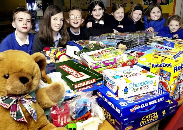 Bring and buy...Blue Peter sale at
Carluke Primary School