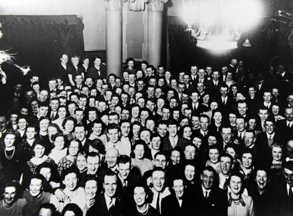 Strathkelvin Young Farmers Club. Social in Kirkintilloch Town Hall, c.1944-45