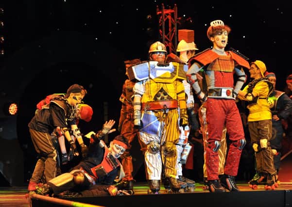 Super show...some of the stars of Starlight Express