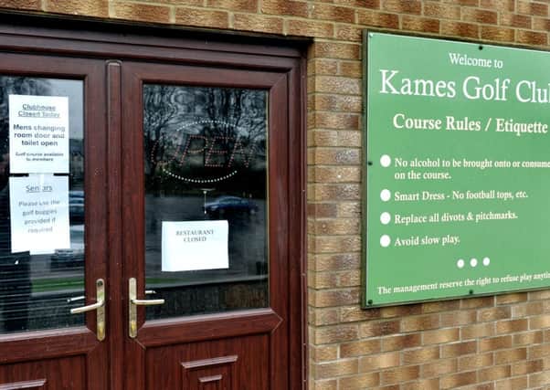 Notices...all the information Kames golfers have