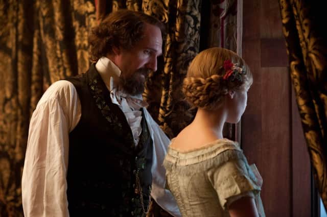 Undated Film Still Handout from The Invisible Woman. Pictured: Ralph Fiennes, Felicity Jones. See PA Feature FILM Film Reviews. Picture credit should read: PA Photo/Lionsgate. WARNING: This picture must only be used to accompany PA Feature FILM Film Reviews.