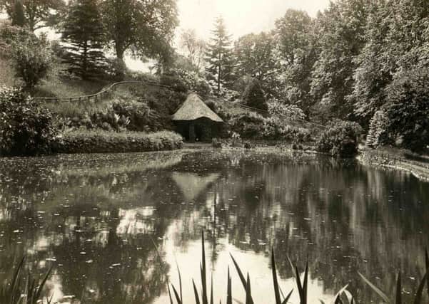 Pond life...could be restored in Castlebank Park, Lanark, if the Beechgrove Garden team get on board