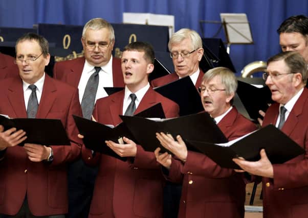 In concert...Lesmahagow Male Voice Choir (Pic Lindsay Addison)