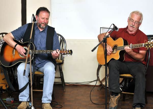 Dynamic duo...Touchwood will perform at Clydesdale Folk Club