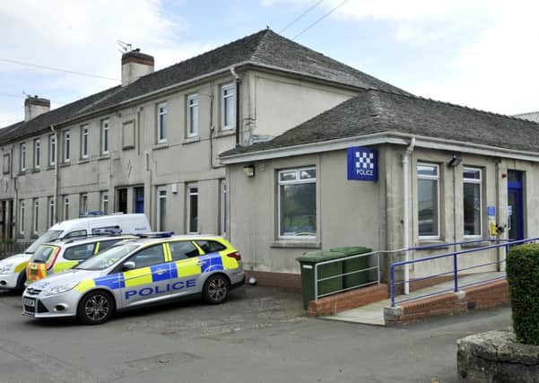 Carluke Police Station...was recently closed to the public