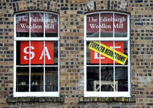 Still open...but Edinburgh Woollen Mill will soon be leaving New Lanark