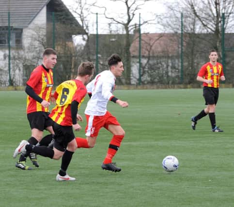 Campsie Black watch v Rosevale at Merkland Pitches Kirkintilloch.
Photo by Paul Mc Sherry Saturday 15th March 2014