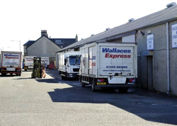 Wallace Express...at Lanark