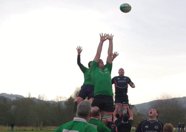 Action from Saturday's game.