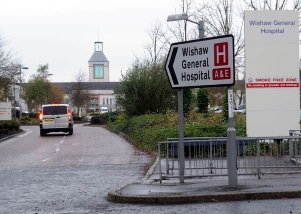 Waiting times...have been getting worse at Wishaw and its sister hospitals