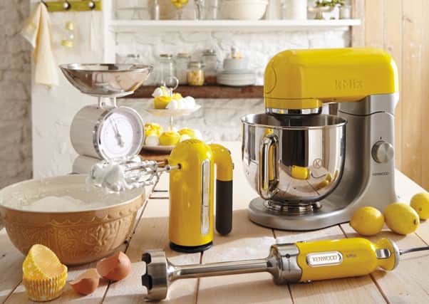 Brighten up your home with some Kenwood appliances. Photo: PA Photo/Handout