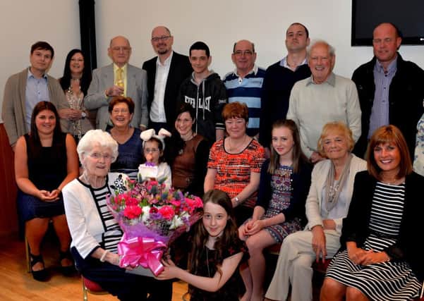 Happy birthday...to Lanark's Nan Henderson who celebrated her 100th birthday
