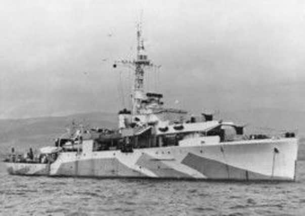 HMS Amethyst...the  boat and its brave crew were the subject of the 1957 film Yangtse Incident: The Story of HMS Amethyst (Submitted pic)