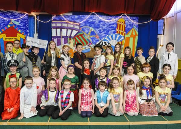 Dazzling show...the very last school production to be presented in the old New Lanark school ( Pic Andrew Wilson)