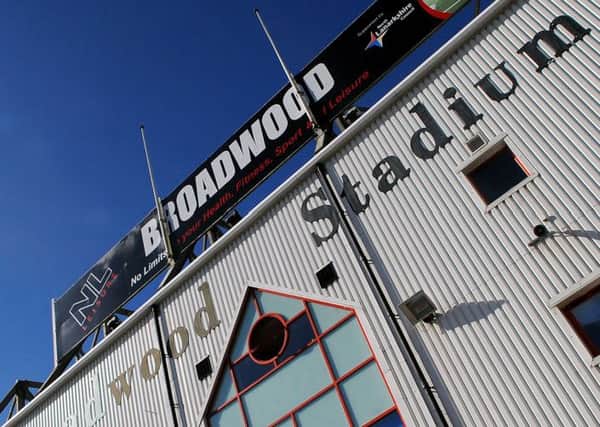 Picture: Cumbernauld, Broadwood Stadium, home of Clyde Football Club.
