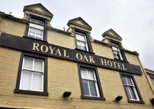 Growing future...for Royal Oak Hotel, Lanark? (Picture by Lindsay Addison)