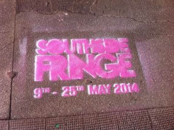 The many Southside Fringe venues have been marked for the month of May