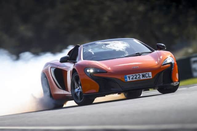 The McLaren 650S is a driver's delight.