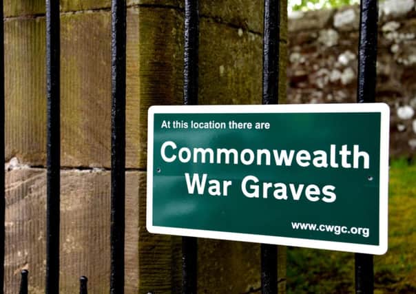 War Graves...are all across Clydesdale