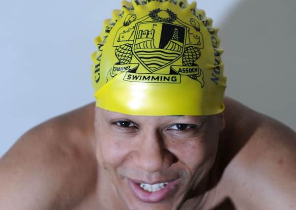 Channel swimmer Kevin Black.