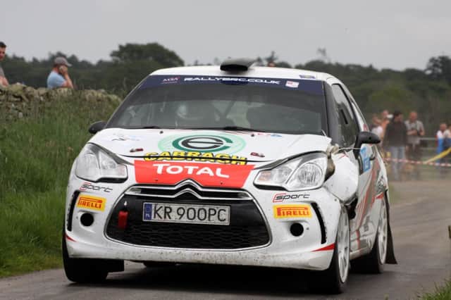 Driver David Carney's Citroen DS3 was involved in the accident which killed three and injured a further two. Picture: Anderson Drummond