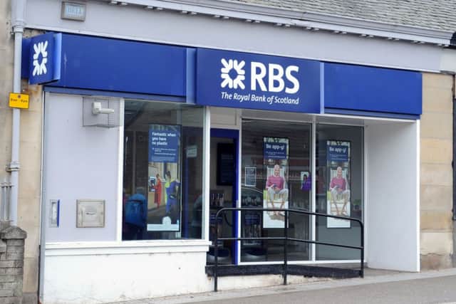 Closing...RBS in Kirkmuirhill (Pic by Alan Watson)