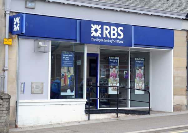 Closing...RBS in Kirkmuirhill (Pic by Alan Watson)