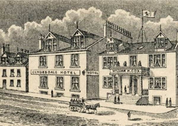 Centuries old...artists impression of Clydesdale Inn