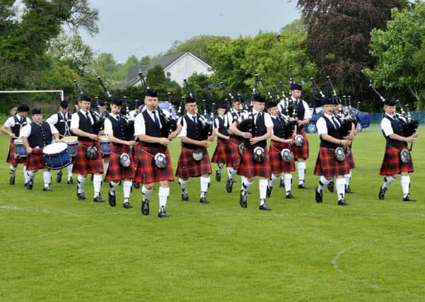 Entertainers...Coalburn IOR Pipe Band will help with the atmosphere.