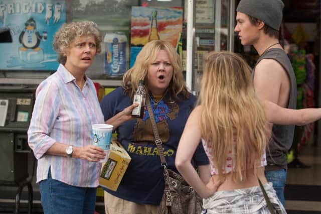 Undated Film Still Handout from Tammy. Pictured: Tammy (MELISSA MCCARTHY) and Pearl (SUSAN SARANDON). See PA Feature FILM Film Reviews. Picture credit should read: PA Photo/Warner Brothers. WARNING: This picture must only be used to accompany PA Feature FILM Film Reviews.