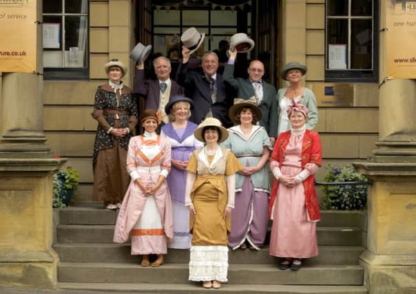 Edwardian style...to celebrate centenary of the library (Picture courtesy of South Lanarkshire Council)