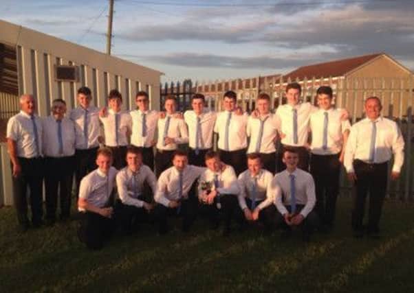 League cup winners...but Forth under-17s coach John Mackenzie is quitting